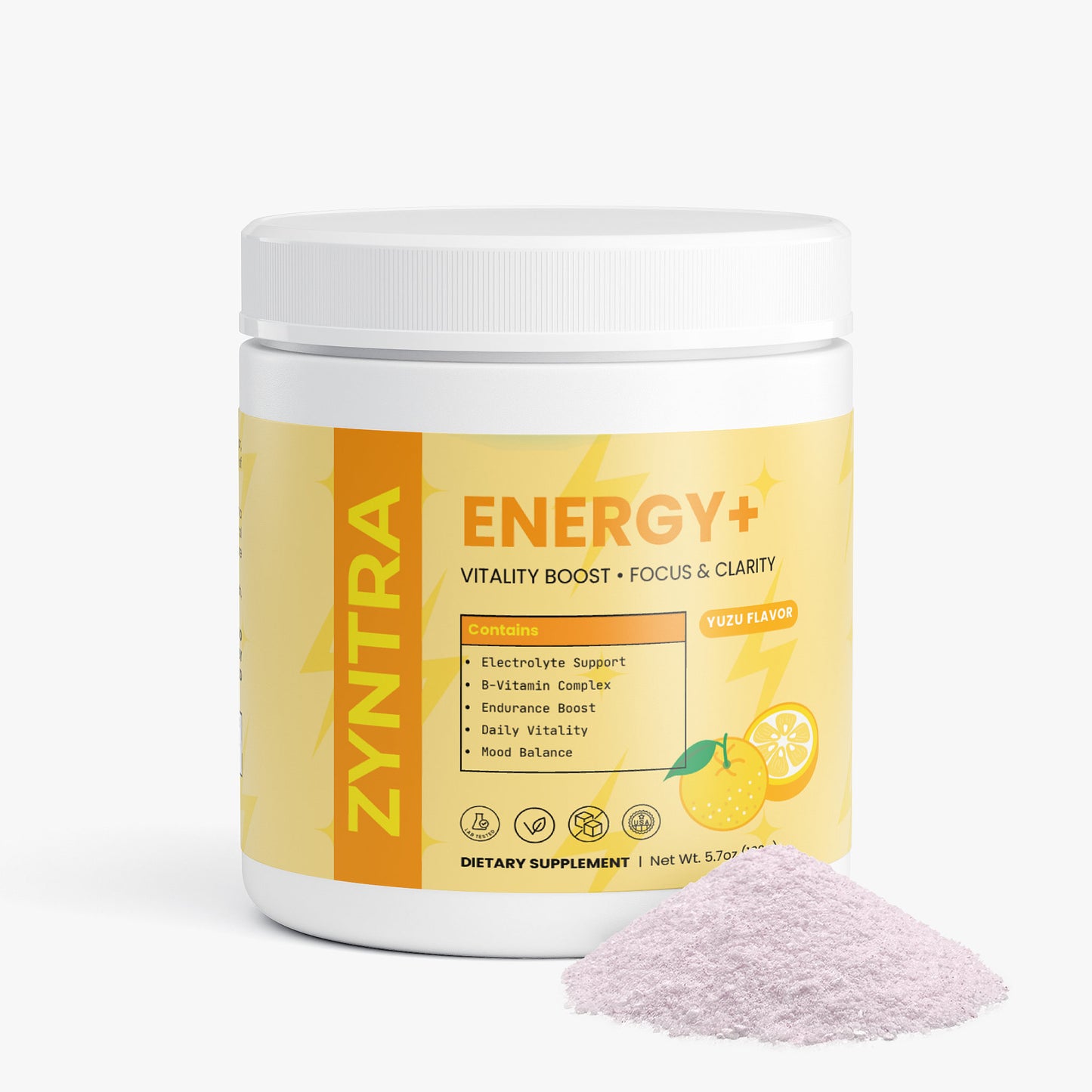ENERGY+ | Yuzu Flavor Splash Energy Powder