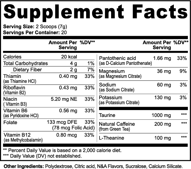 ENERGY+ | Lychee Splash Energy Powder