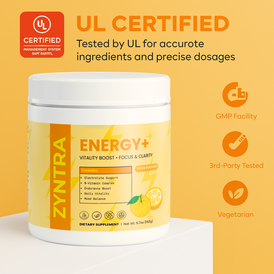 ENERGY+ | Yuzu Flavor Splash Energy Powder
