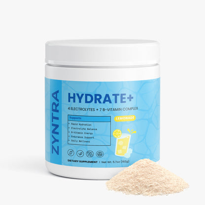 HYDRATE+ |  Lemonade Hydration Powder