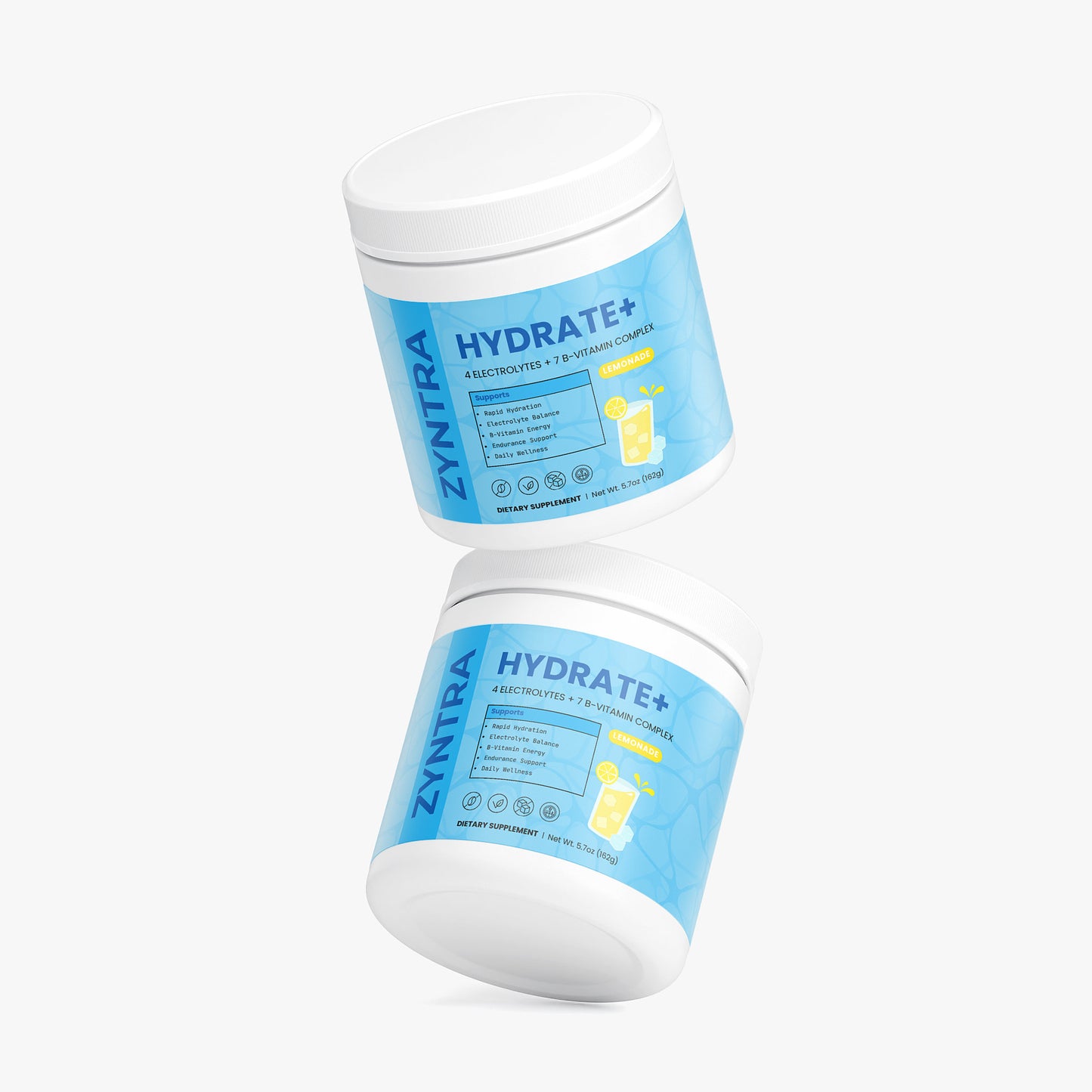 HYDRATE+ |  Lemonade Hydration Powder