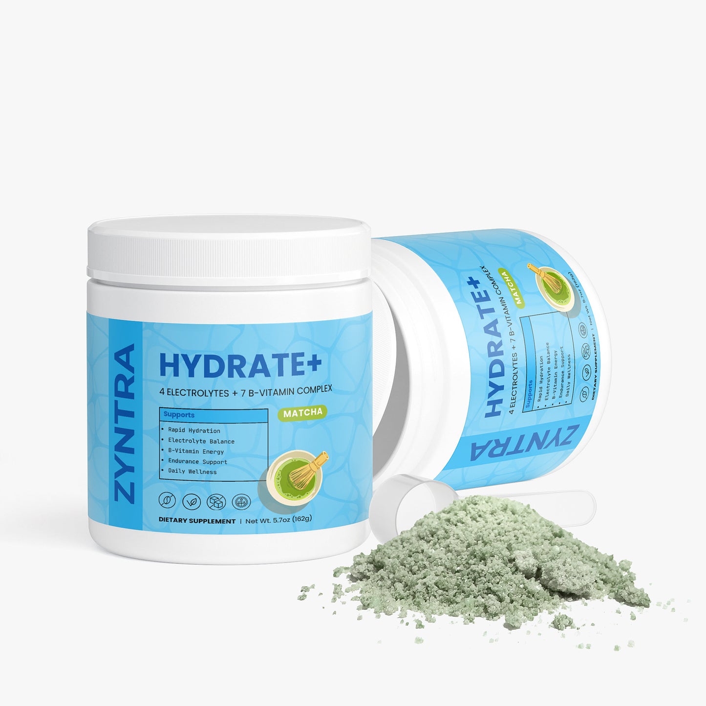 HYDRATE+ | Matcha Green Tea Hydration Powder