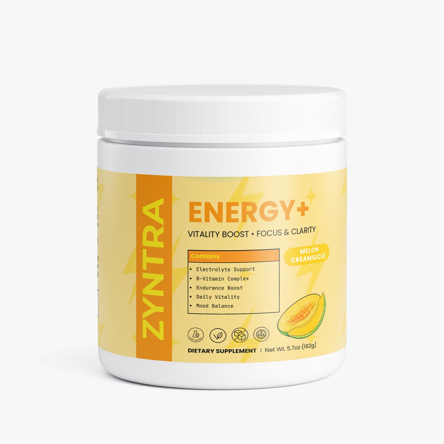 ENERGY+ | Melon Creamsicle Splash Energy Powder