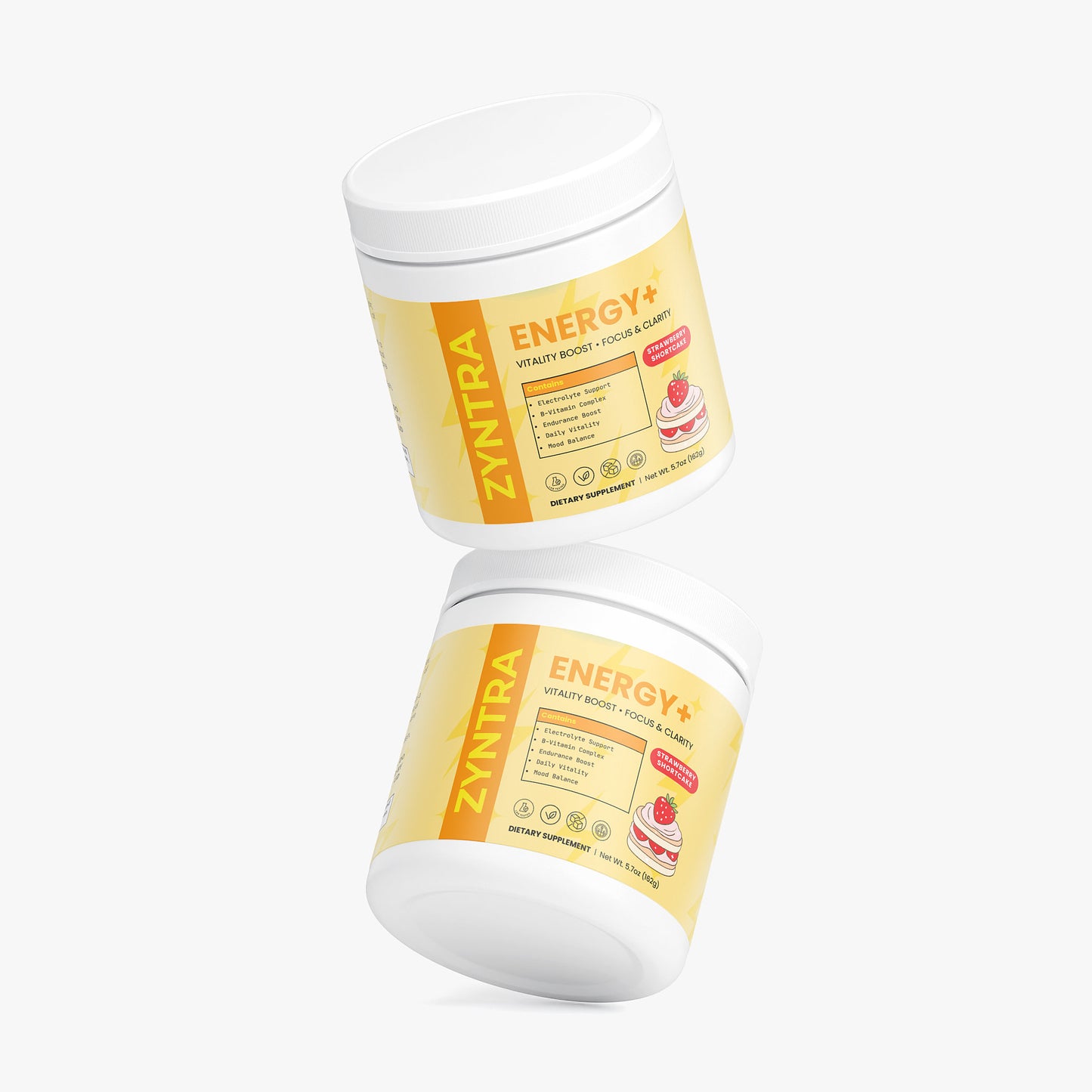 ENERGY+ | Strawberry Shortcake Splash Energy Powder