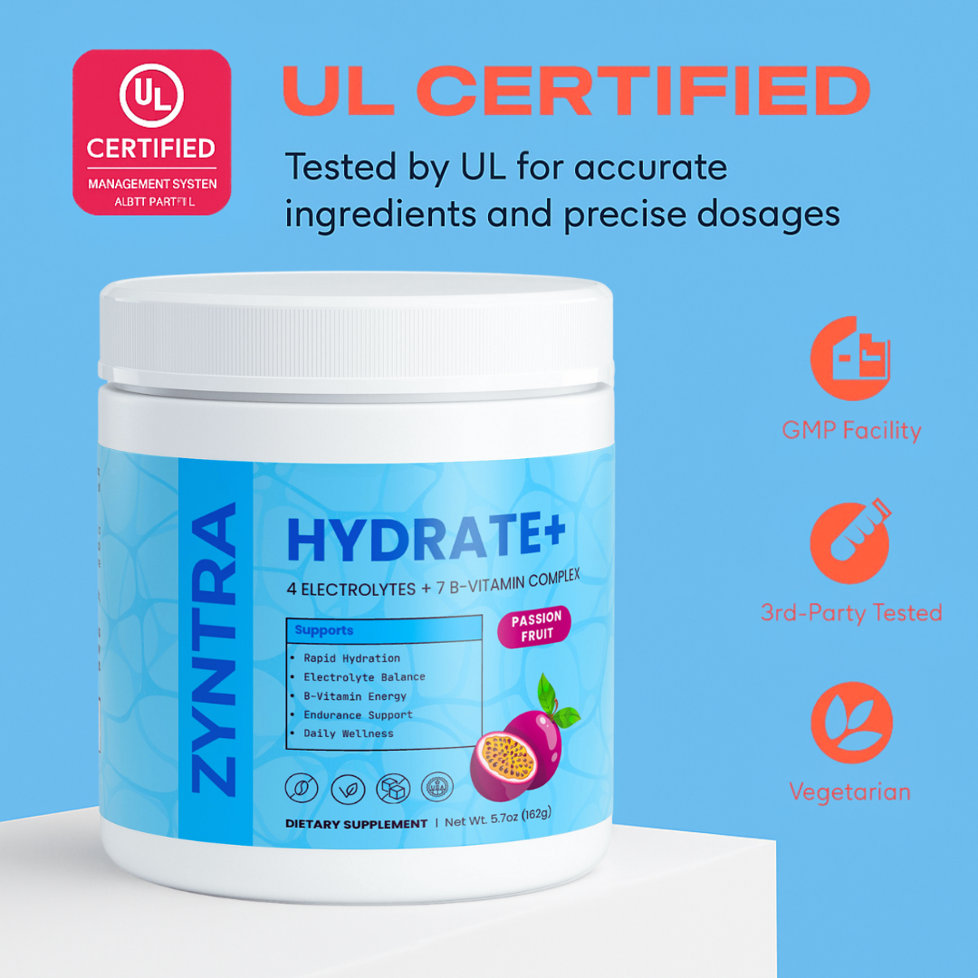 HYDRATE+ | Passion Fruit Hydration Powder