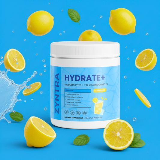 HYDRATE+ |  Lemonade Hydration Powder