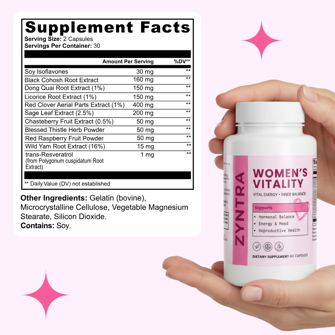 ZYNTRA - Women's Vitality Formula