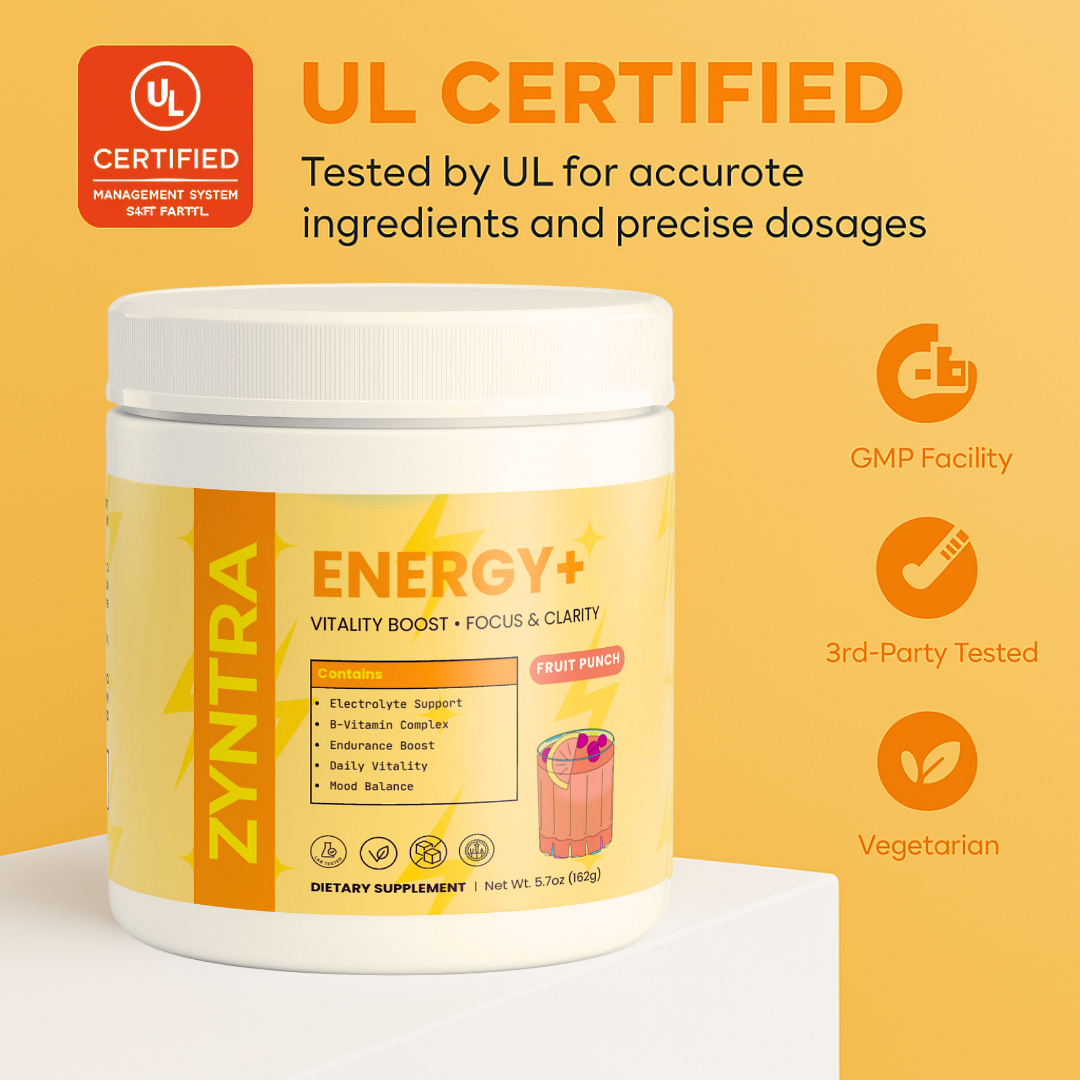 ENERGY+ | Fruit Punch Splash Energy Powder