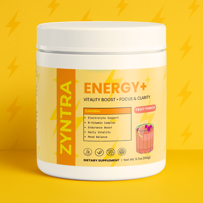 ENERGY+ | Fruit Punch Splash Energy Powder