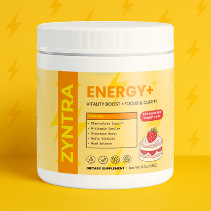 ENERGY+ | Strawberry Shortcake Splash Energy Powder