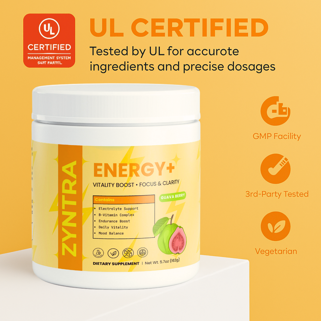 ENERGY+ | Guava Berry Splash Energy Powder