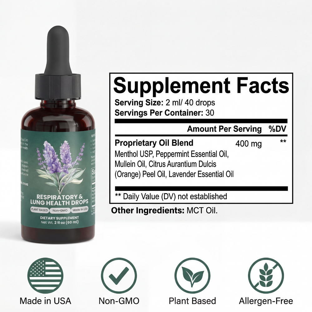 Respiratory & Lung Health Drops